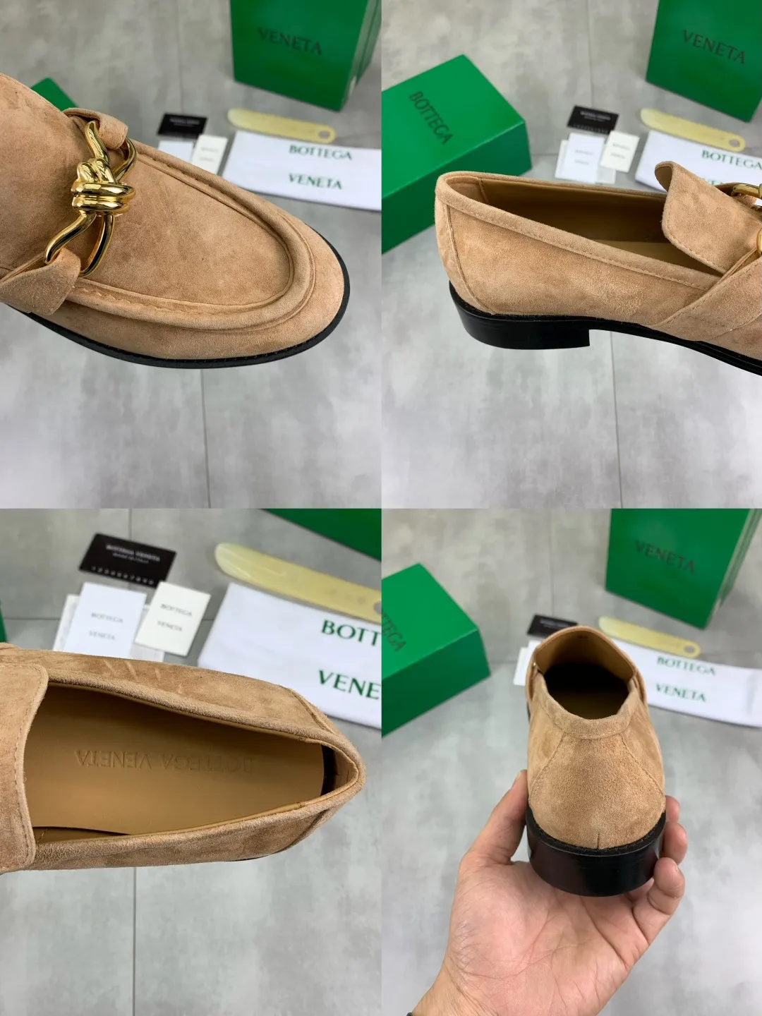 Men's shoes 💰P820 [New model] (genuine leather outsole) water-dyed cow lining 💰High-quality business couple leather shoes 💎💎💎 BOTTEGA VENETA official website synchronizes the latest top version of BV in the market, accept material comparison, shoe type comparison, process comparison, practical and textured, versatile and suitable for any occasion, the more you look at it, the more flavorful it becomes. Purely hand-knitted craftsmanship - Upper material, calfskin imported from Italy 🇮🇹 - High-quality water-dyed cowhide lining - Original private model customized leather outsole -Size: Female 35-39 (40 ordered) Male 39-44 (38 45 can be customized) Color: Multiple colors available